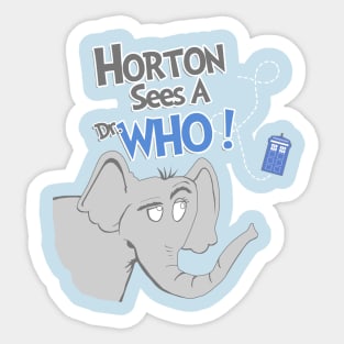 Horton Sees A Who! Sticker